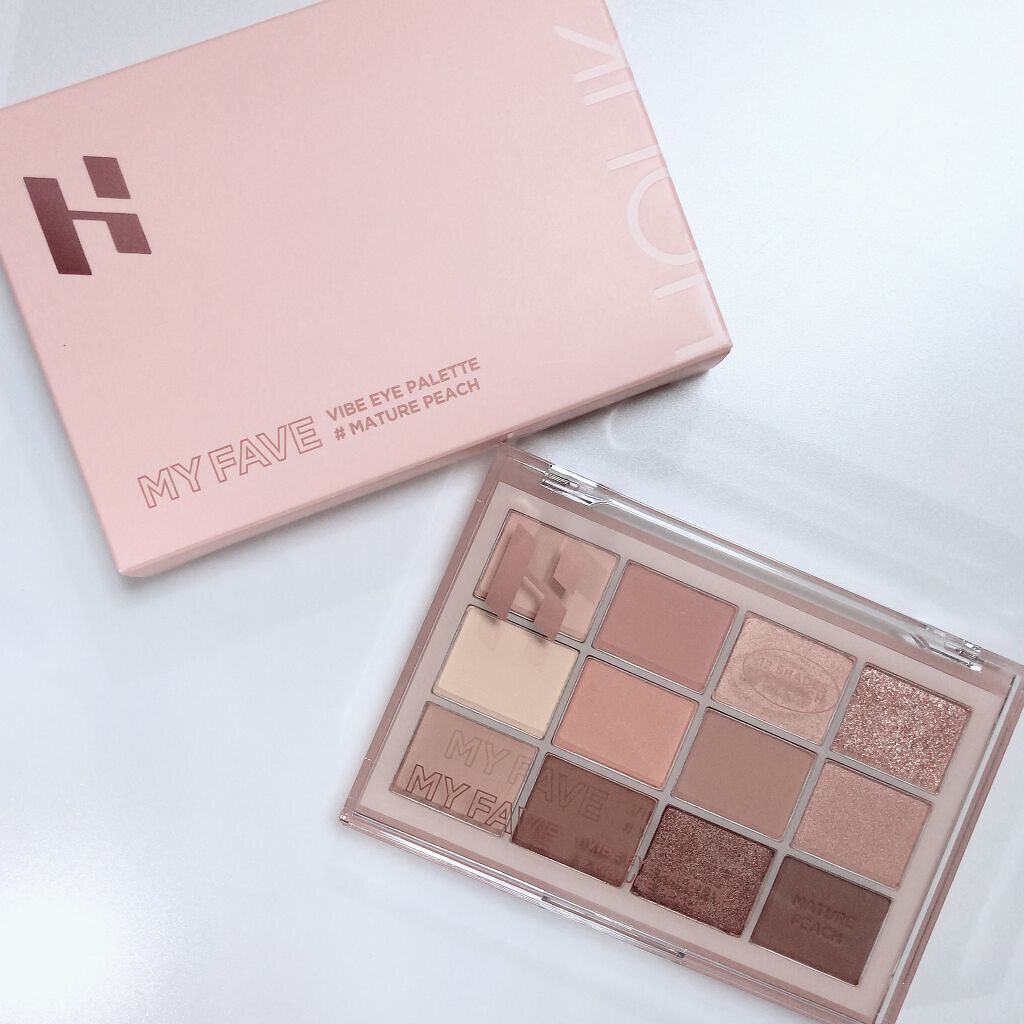 マイフェイブバイブアイパレット/HOLIKA HOLIKA/アイシャドウパレットを使ったクチコミ（1枚目）