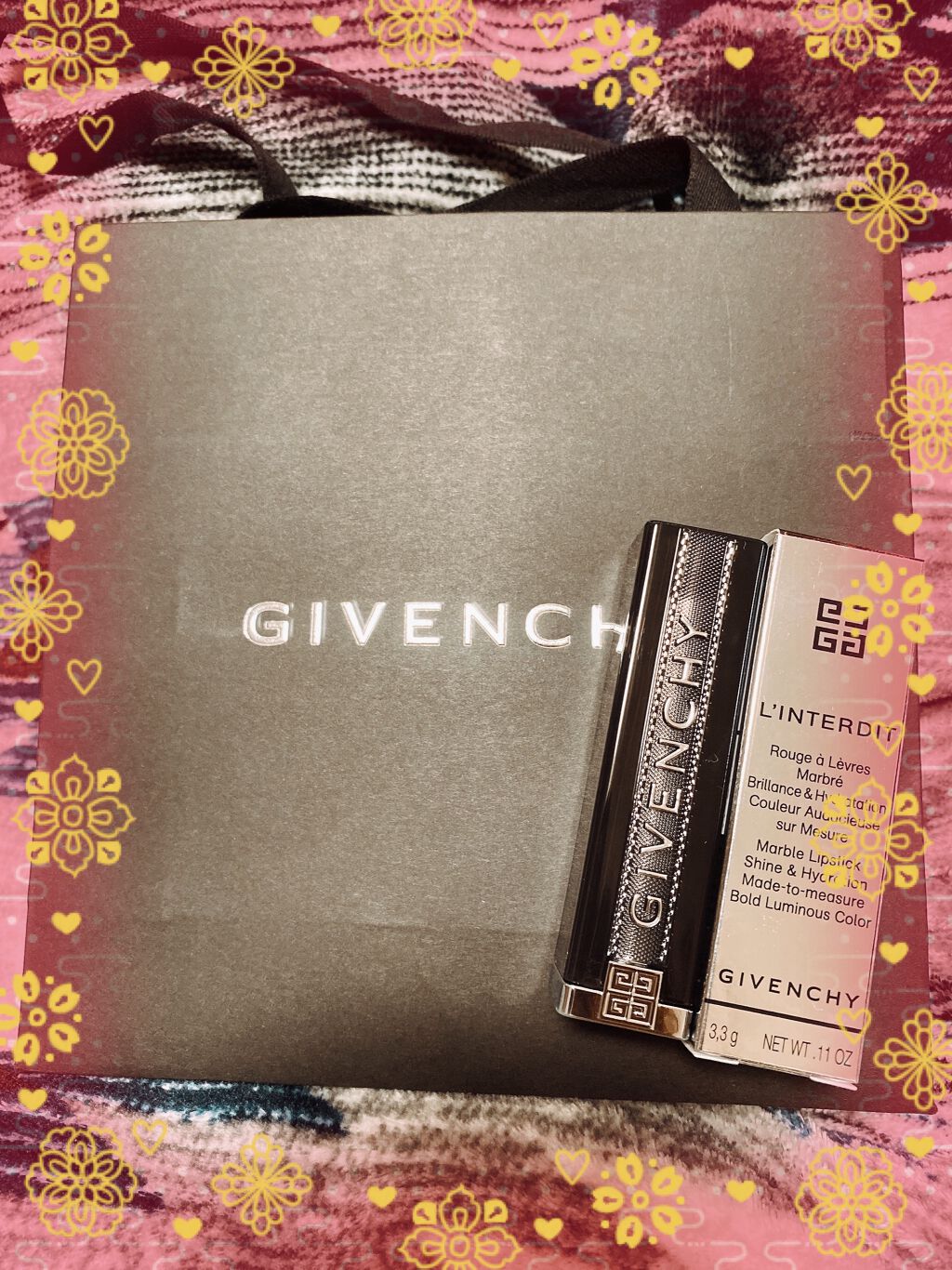 ランテルディ・リップスティック/GIVENCHY/口紅を使ったクチコミ（2枚目）