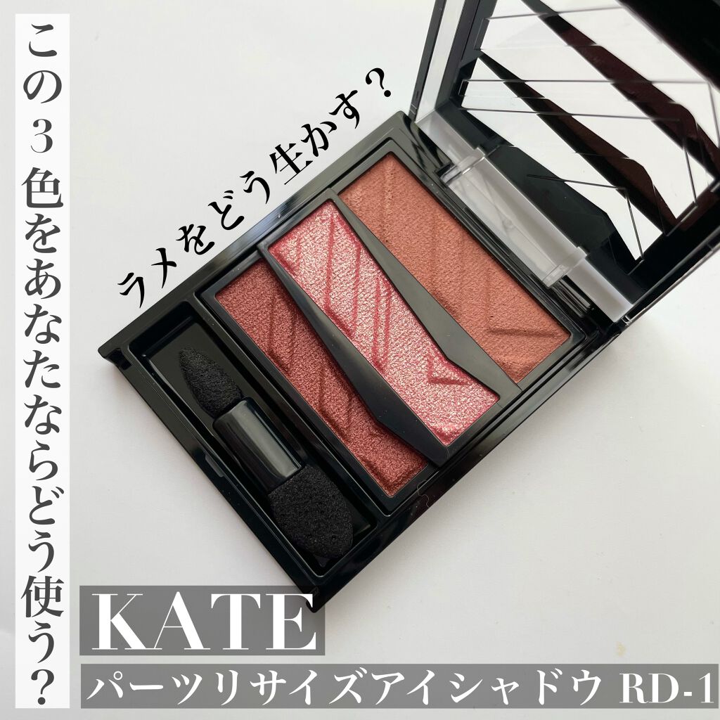 パーツリサイズシャドウ/KATE/アイシャドウパレットを使ったクチコミ(1枚目)
