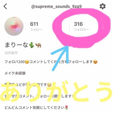 まりーな🌵🐫 on LIPS 「驚き隠せない私です！300人！？ありがとうございます🎊立て続け..」（1枚目）