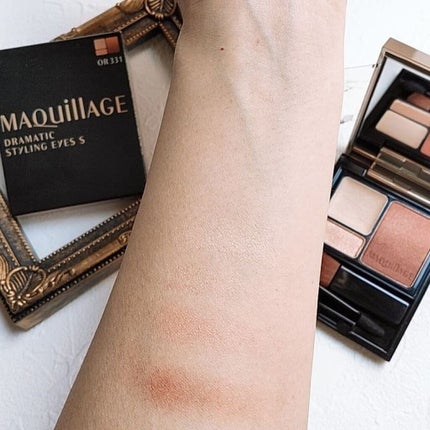 ドラマティックスタイリングアイズS/マキアージュ/アイシャドウパレットを使ったクチコミ(5枚目)