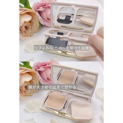 シルキー フィット/COVERMARK/パウダーファンデーションを使ったクチコミ(2枚目)