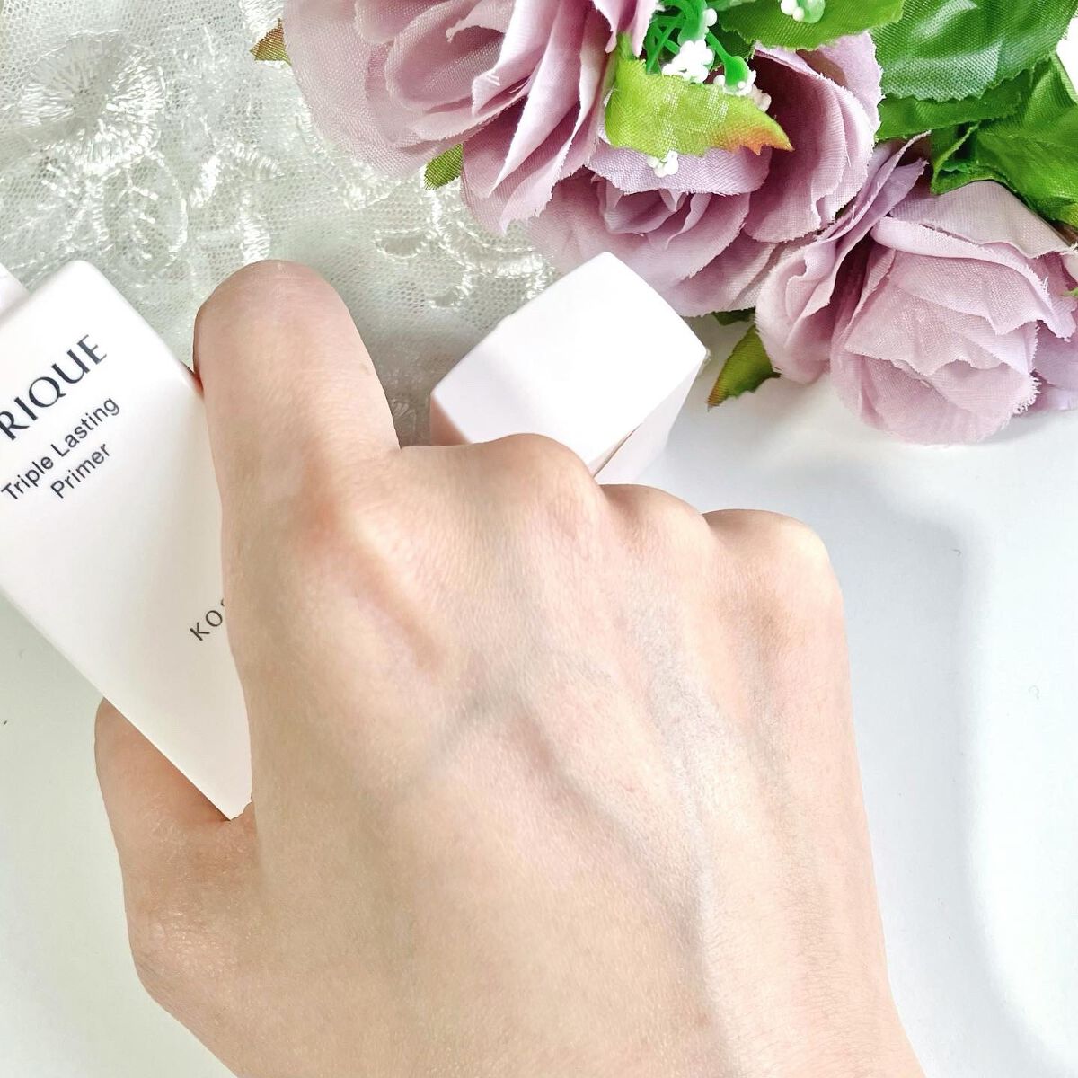 トリプル ラスティング プライマー/ESPRIQUE/化粧下地を使ったクチコミ（3枚目）