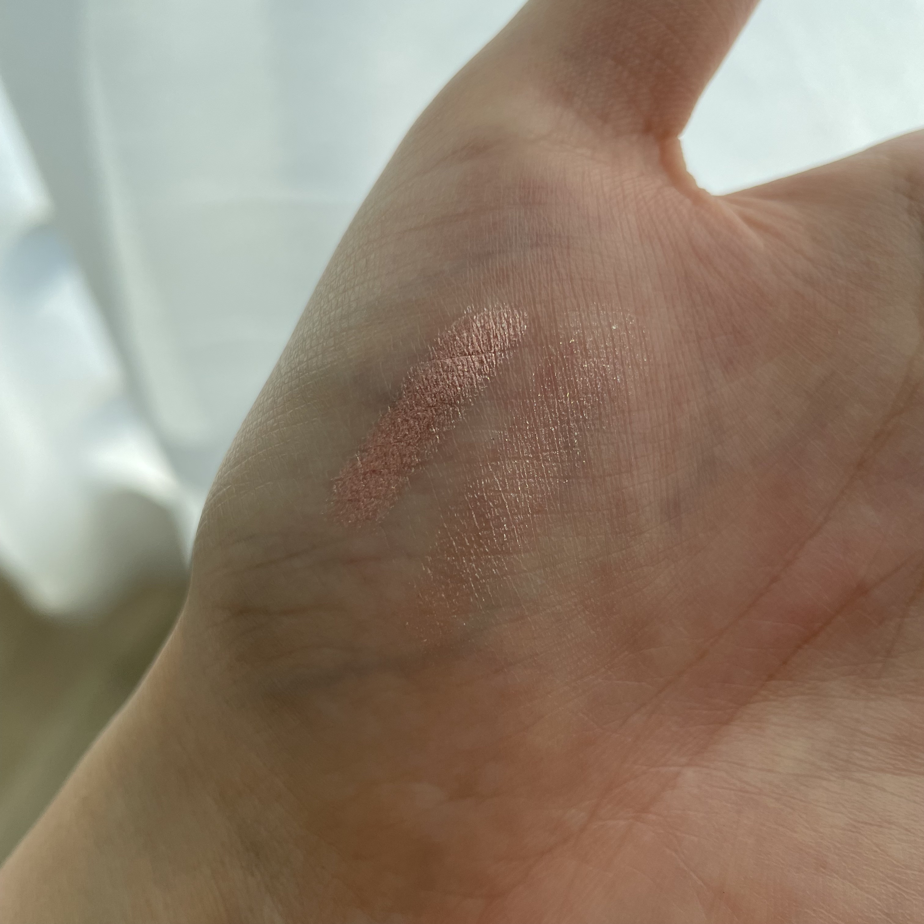 アイムスティックシャドウシマー 003 ピンクチャーム/i’m meme/スティックアイシャドウを使ったクチコミ（3枚目）