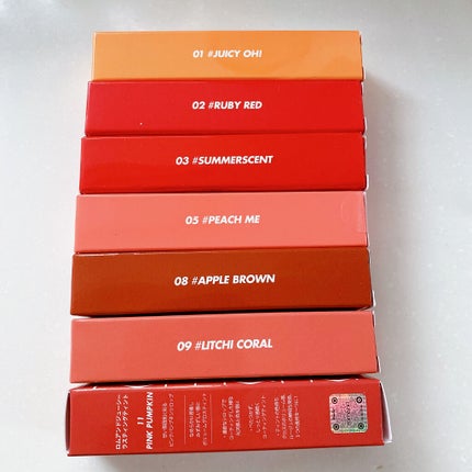 ジューシーラスティングティント/rom&nd/リップティントを使ったクチコミ(3枚目)