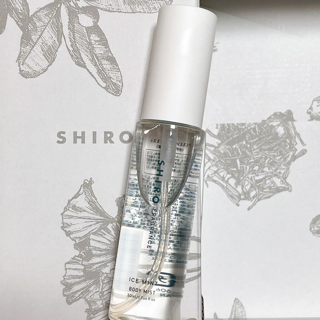 アイスミント ボディミスト/SHIRO/香水(その他)を使ったクチコミ（1枚目）