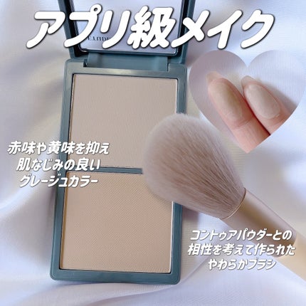 コントゥアパウダー/ETUDE/シェーディングを使ったクチコミ(2枚目)