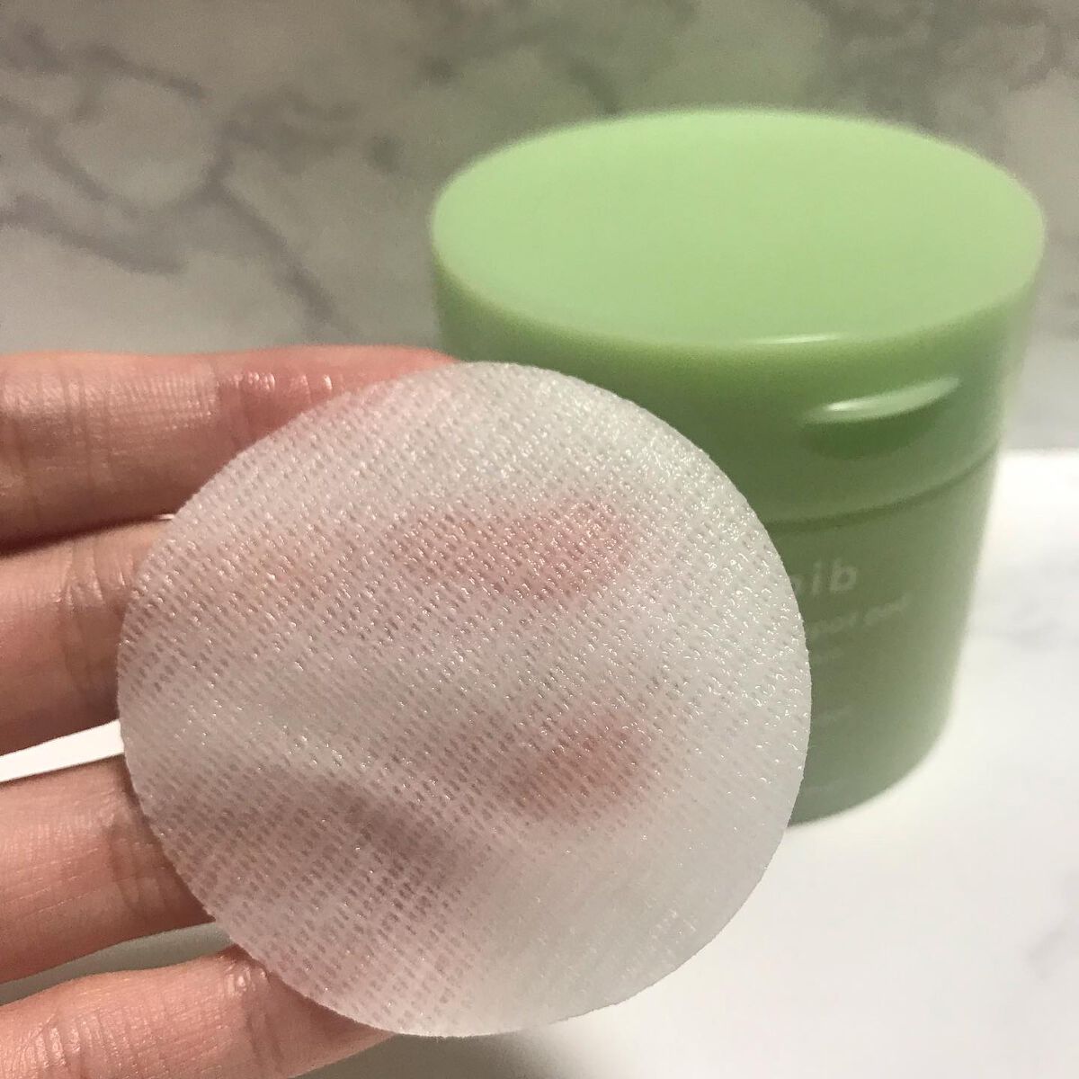 ドクダミカーミングタッチスポットパッド/Abib /トナーパッドを使ったクチコミ（3枚目）