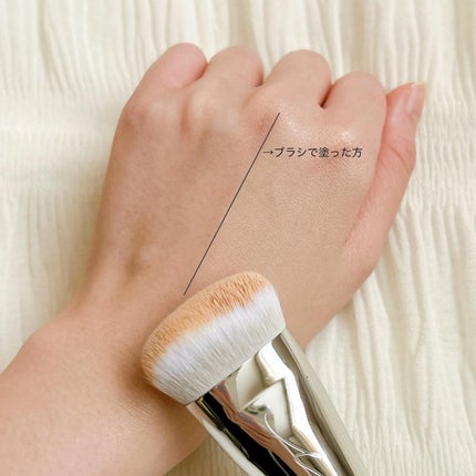okhee 白玉ファンデーションブラシ/SOOA DOR/メイクブラシを使ったクチコミ(5枚目)