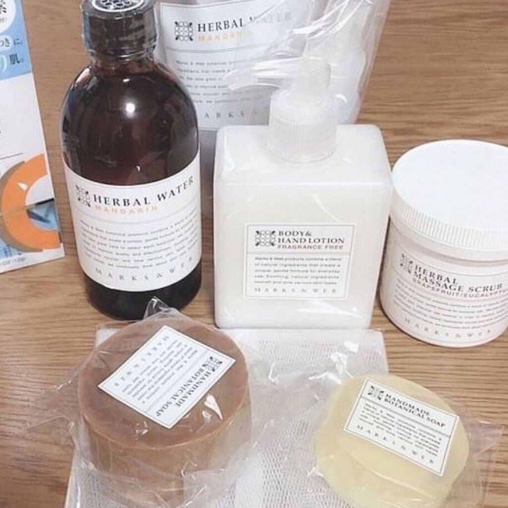 ハーバルマッサージスクラブ/MARKS&WEB/ボディスクラブを使ったクチコミ(3枚目)