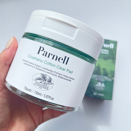 シカマヌ コットンクリアパッド/parnell/トナーパッドを使ったクチコミ(2枚目)