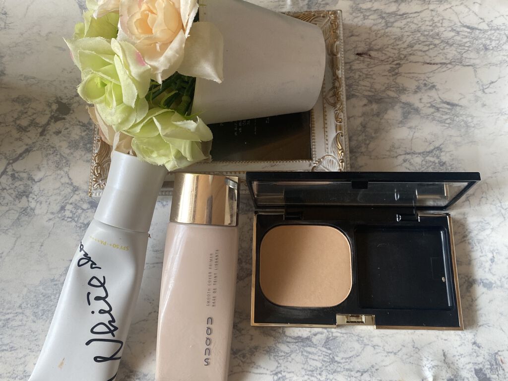 グロウ パウダー ファンデーション 110/SUQQU/パウダーファンデーションを使ったクチコミ（1枚目）