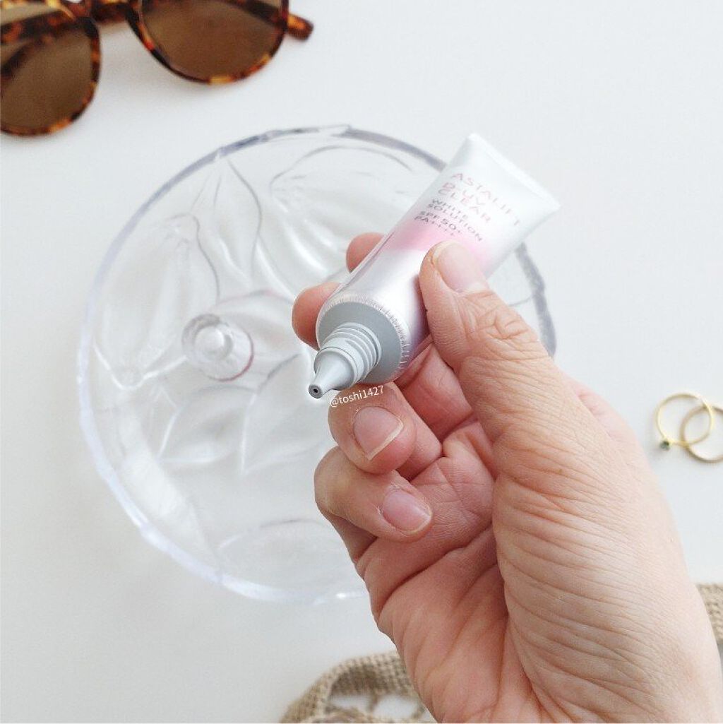 D-UVクリア ホワイトソリューション/アスタリフト/日焼け止めクリームを使ったクチコミ（3枚目）