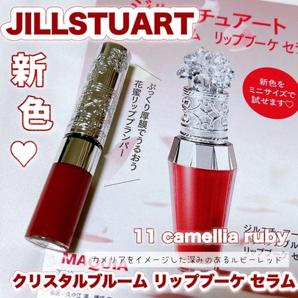 ジルスチュアート クリスタルブルーム リップブーケ セラム/JILL STUART/リッププランパーを使ったクチコミ(1枚目)