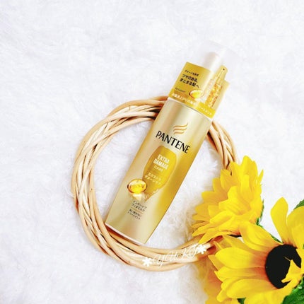 パンテーン エクストラダメージケア インテンシブ ヴィタミルク 洗い流さないトリートメント のクチコミ「\ #pantene Ꙭ꙳ /
パンテーンの…♡
お風呂上がり仕上げ集中ト.....」(2枚目)