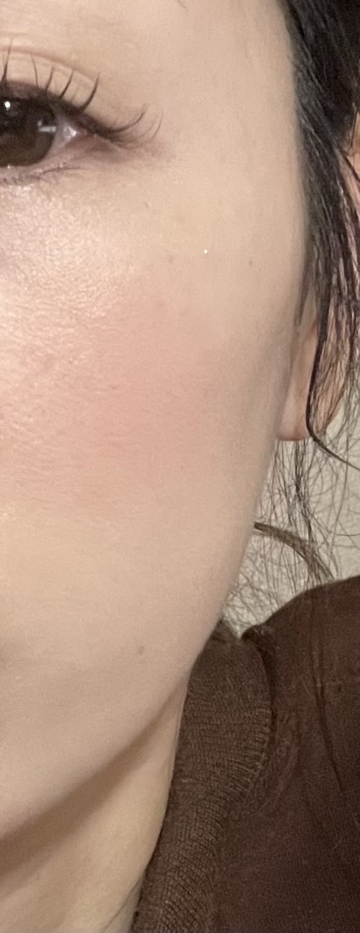 チークブラッシュ/CEZANNE/パウダーチークを使ったクチコミ（2枚目）