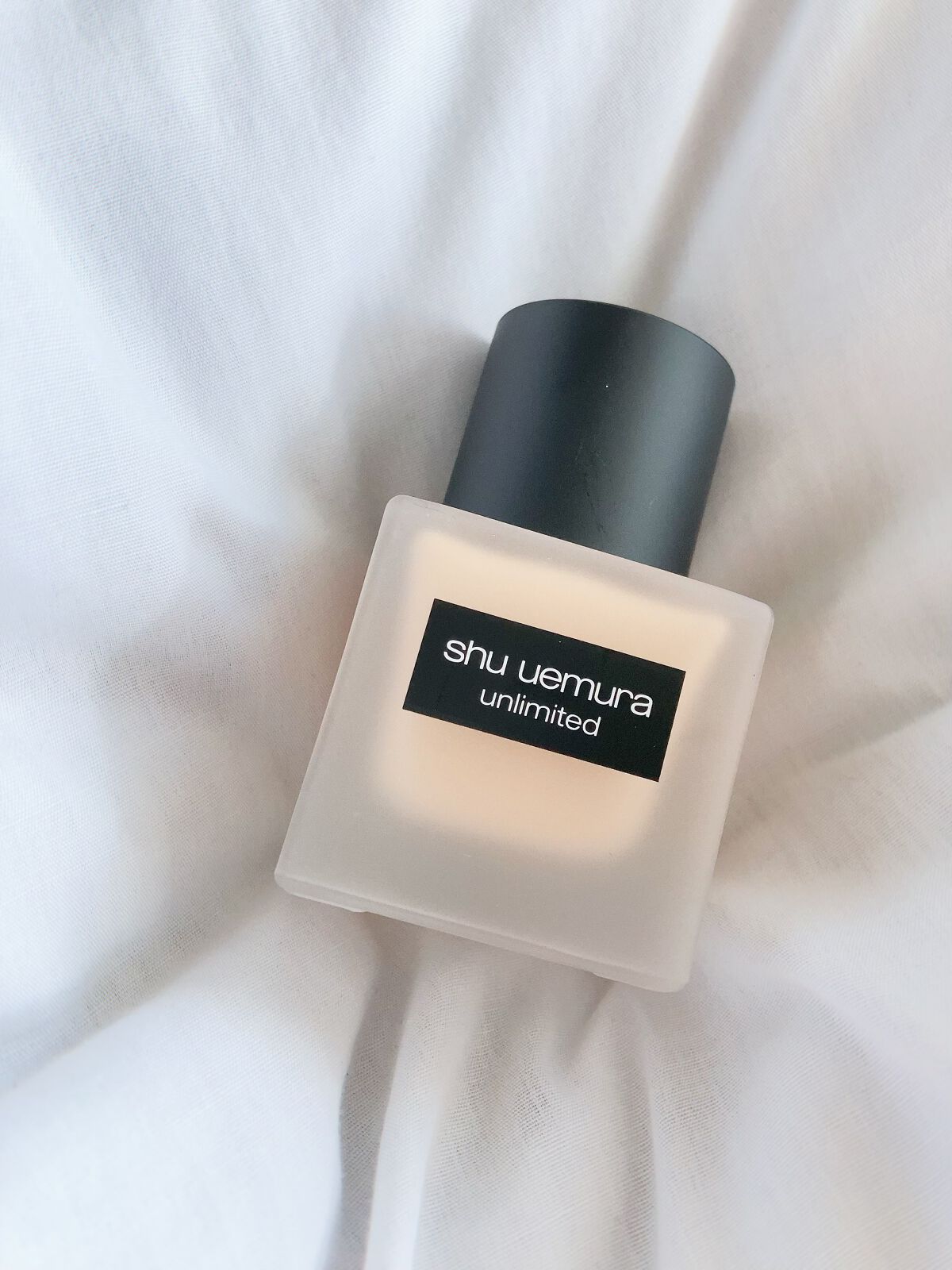 (旧)アンリミテッド ラスティング フルイド/shu uemura/リキッドファンデーションを使ったクチコミ(2枚目)