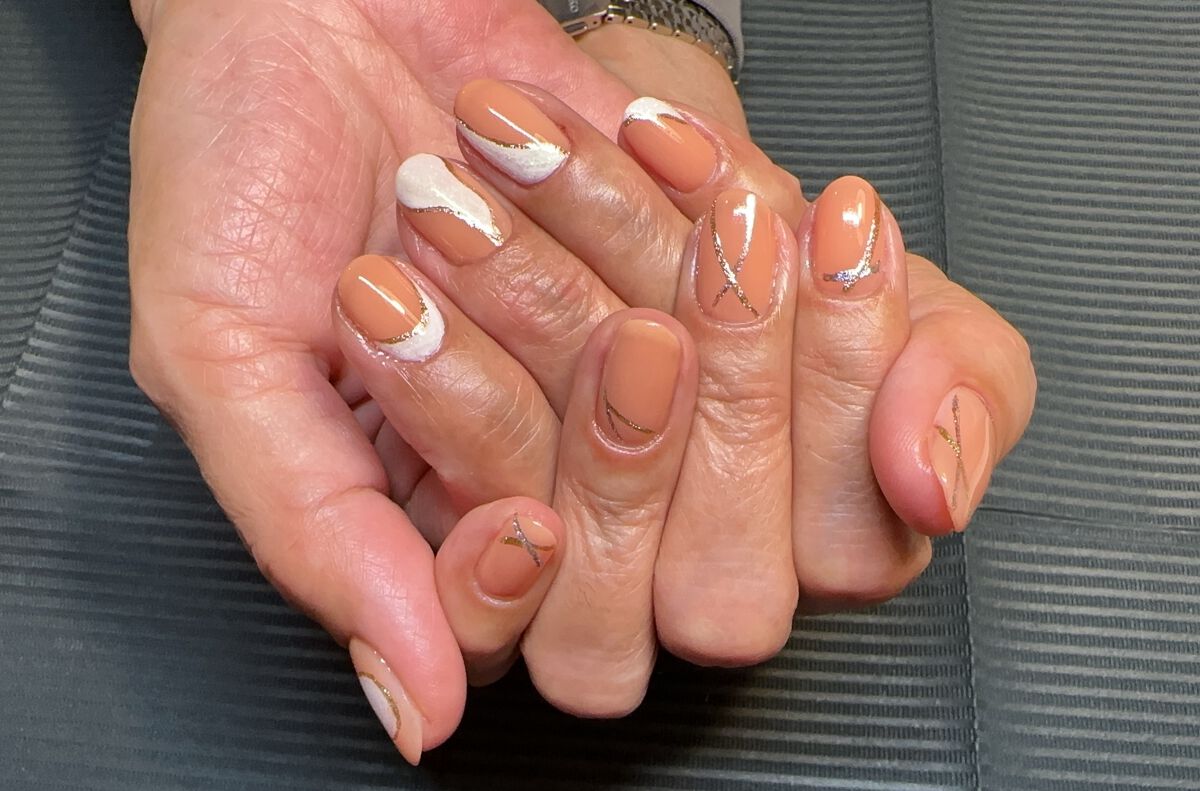 カラージェル/INITY/ジェルネイルを使ったクチコミ（1枚目）