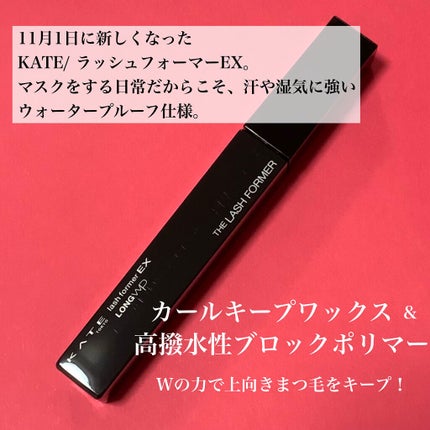 ラッシュフォーマーEX(ロングWP)/KATE/マスカラを使ったクチコミ(2枚目)