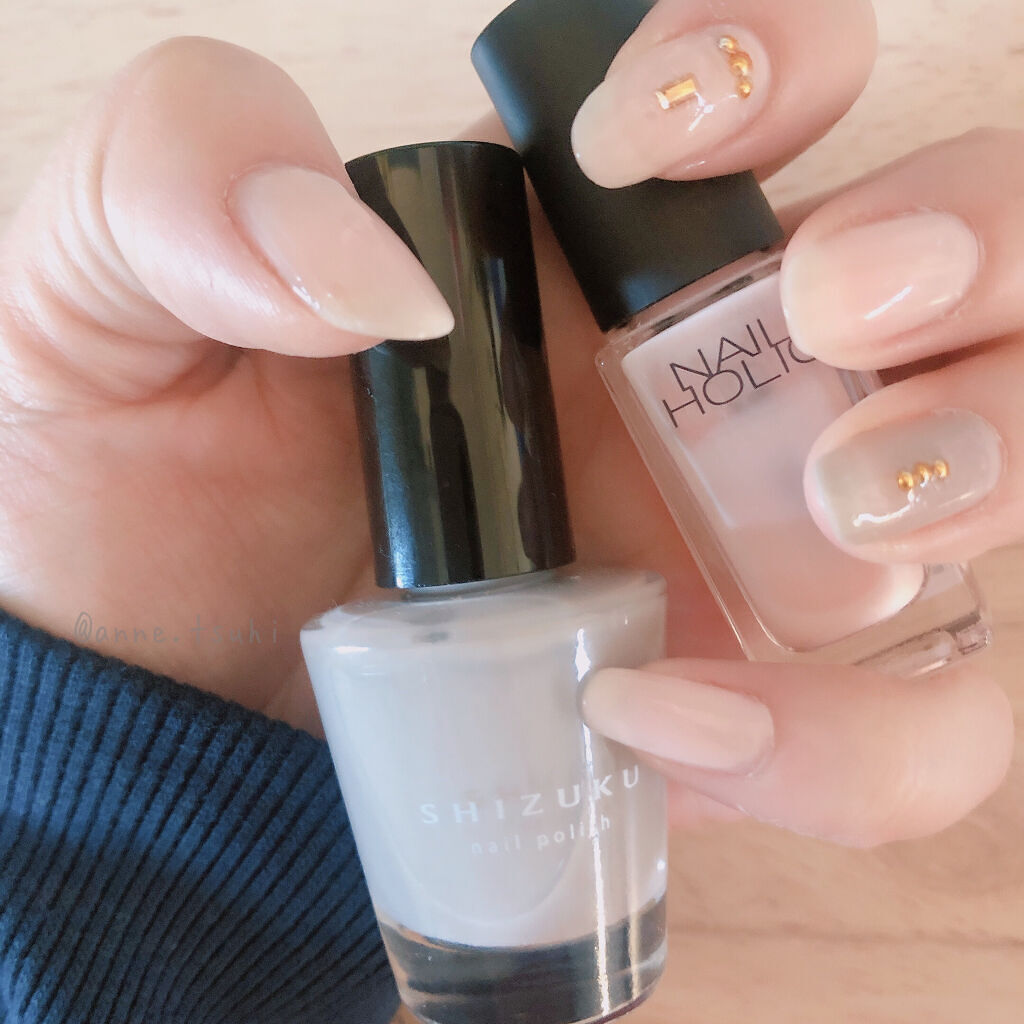 ネイルホリック Milky color PK831/ネイルホリック/マニキュアを使ったクチコミ（2枚目）