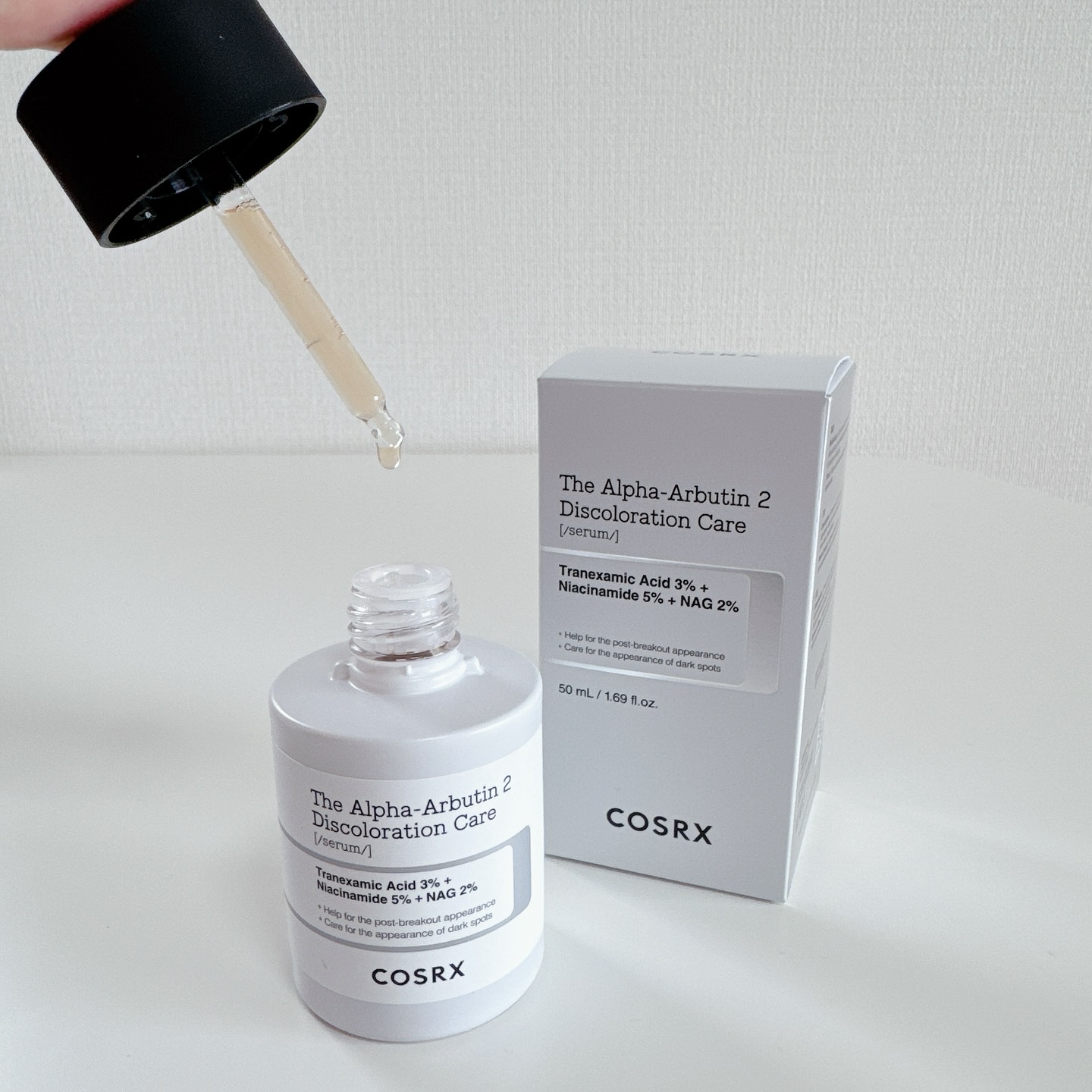 RXザ・アルファアルブチン2 ニキビ跡ケアセラム/COSRX/美容液を使ったクチコミ（3枚目）