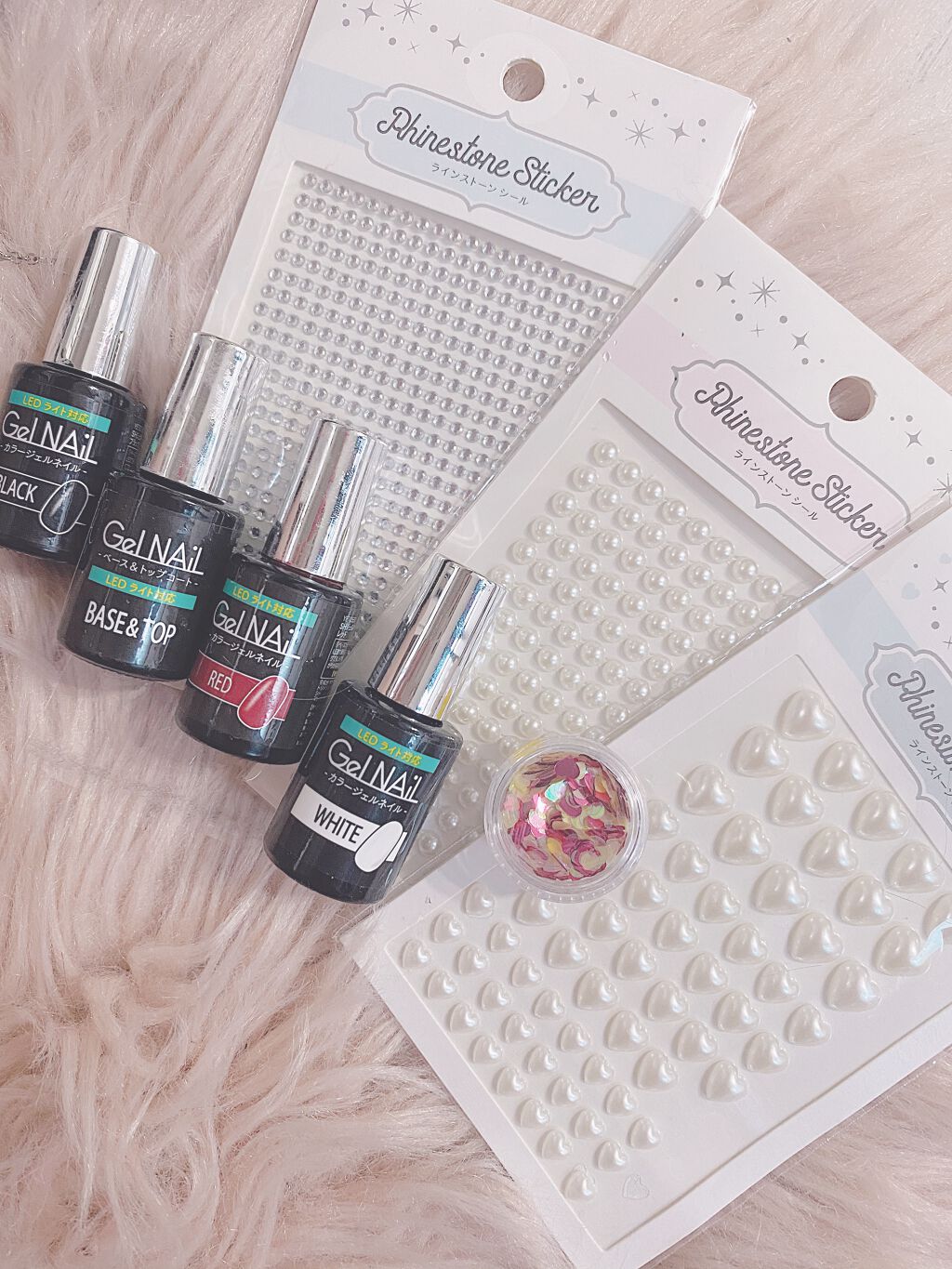 ジェルネイル(ライト対応)/セリア/ジェルネイルを使ったクチコミ(3枚目)