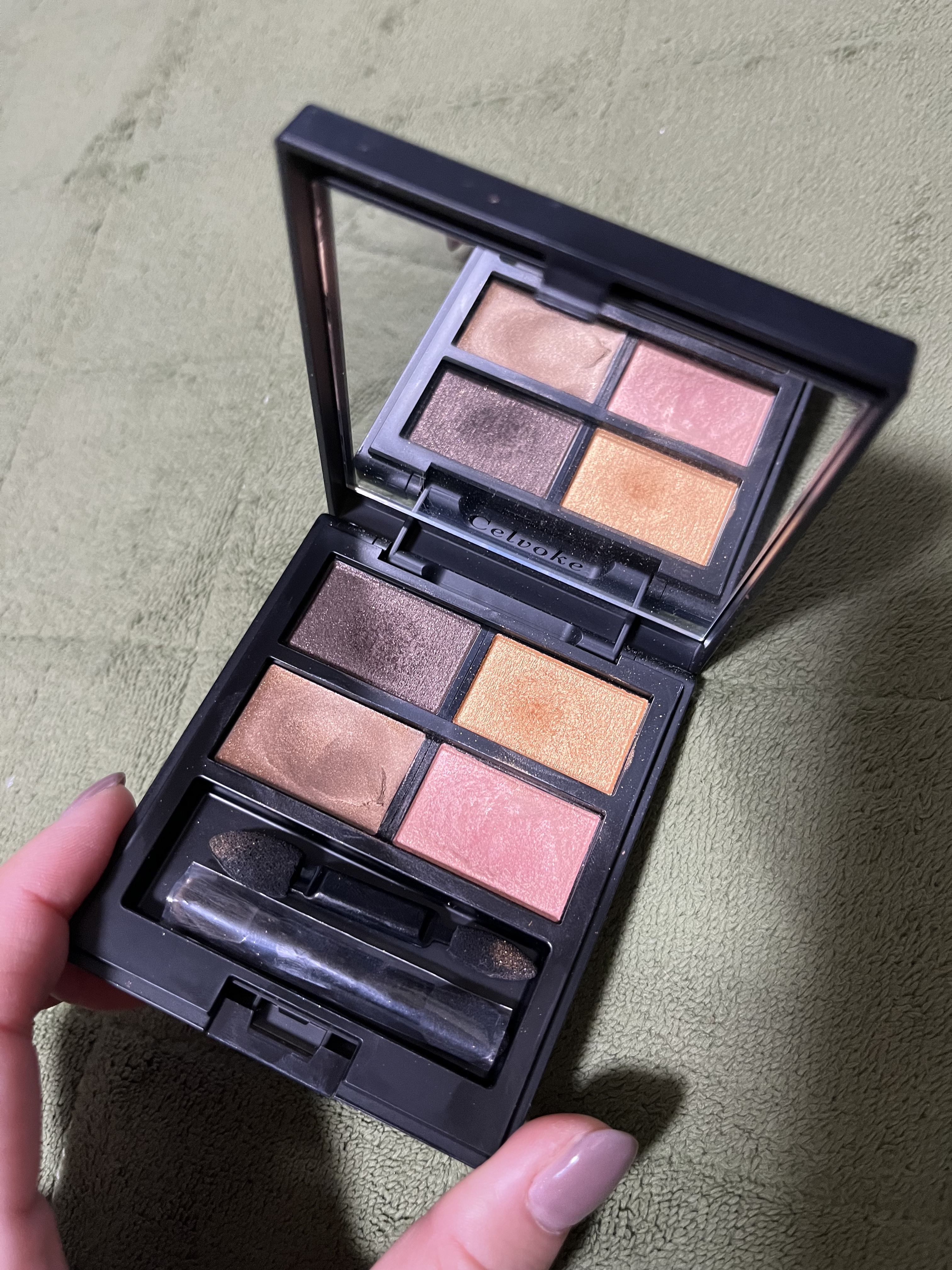 セルヴォーク ヴァティック アイパレット/Celvoke/アイシャドウパレットを使ったクチコミ（1枚目）