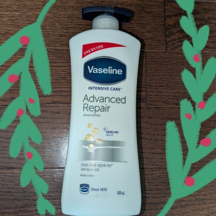 ヴァセリン アドバンスド モイスチャーローション 無香料/ヴァセリン/ボディローションを使ったクチコミ(1枚目)