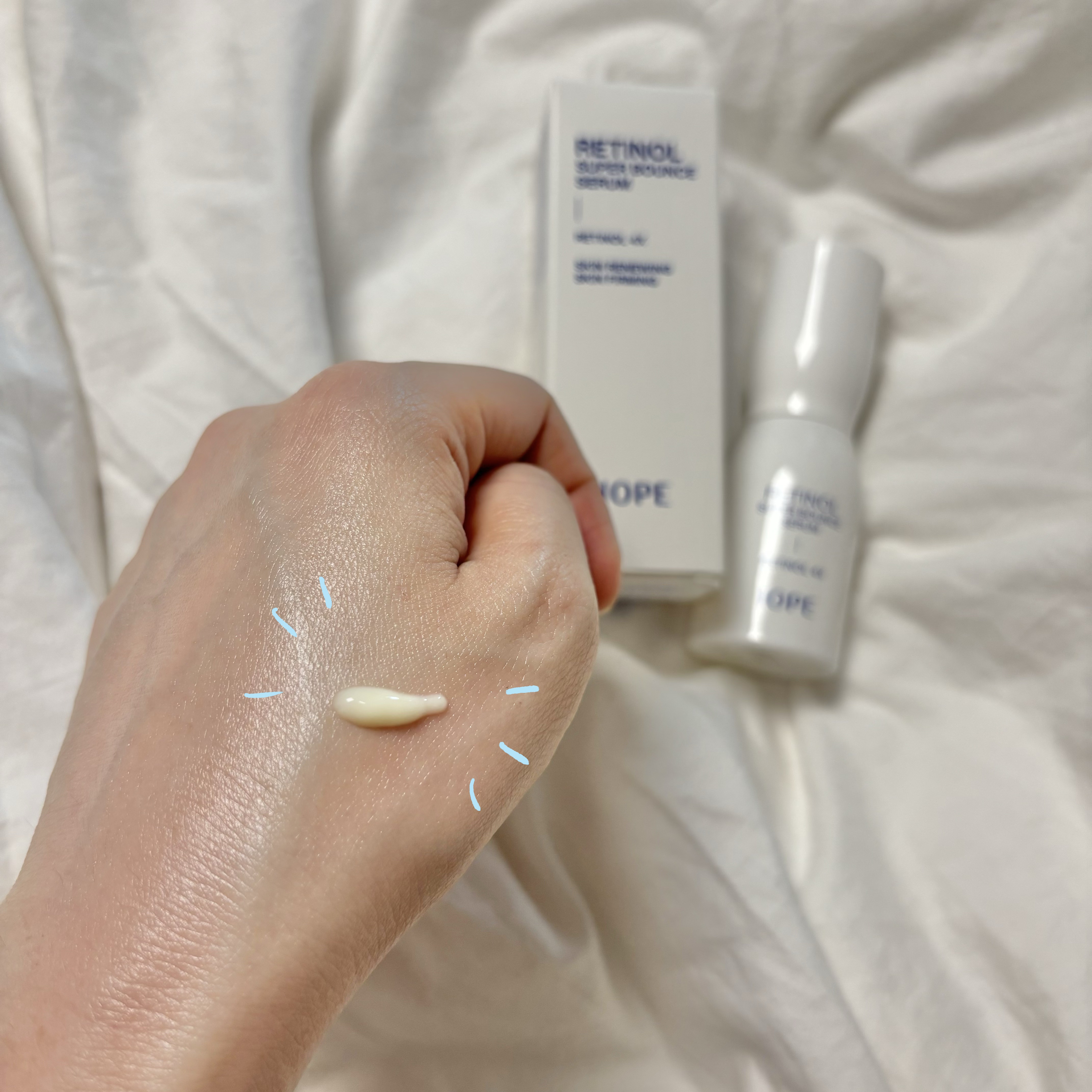 レチノール スーパーバウンス セラム/IOPE/美容液を使ったクチコミ（2枚目）