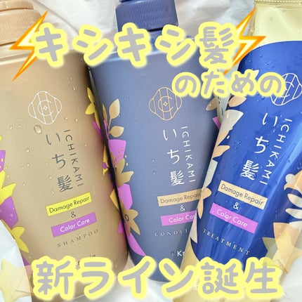 ダメージリペア&カラーケア シャンプー/コンディショナー/いち髪/市販シャンプーを使ったクチコミ(1枚目)