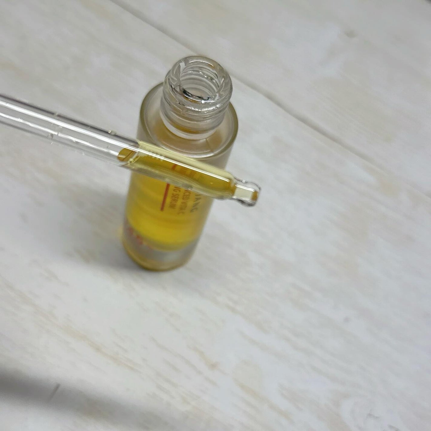 アドバンスド ビタC トーニング セラム14.5/リエンジャン/美容液を使ったクチコミ(4枚目)