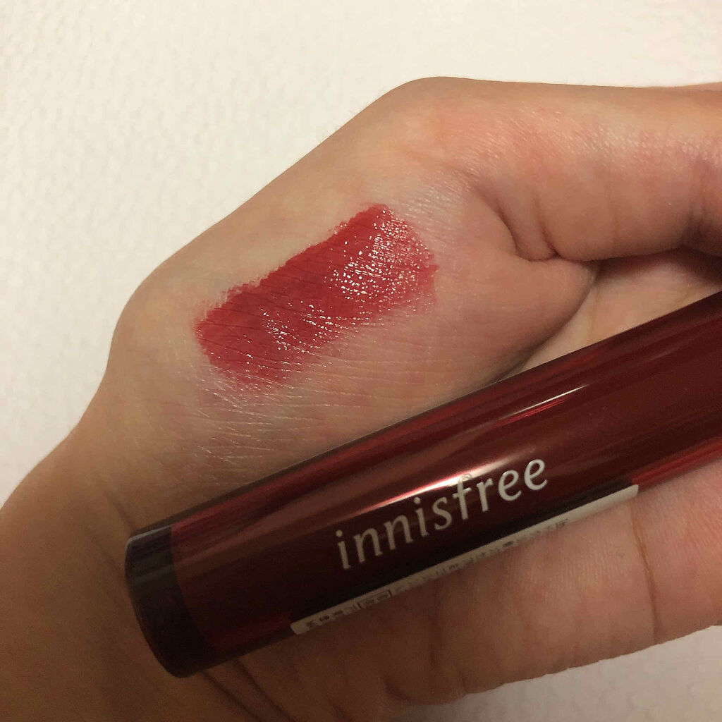 ビビッド オイルティント/innisfree/リップグロスを使ったクチコミ（3枚目）