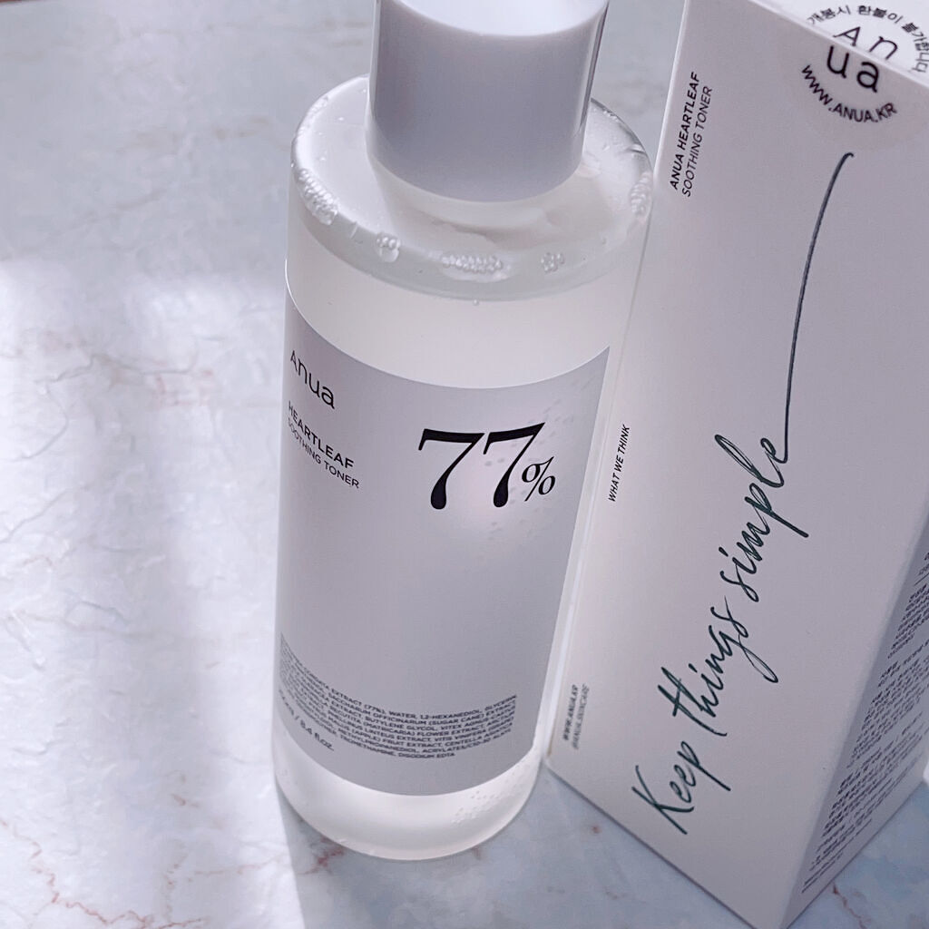 ドクダミ 77 スージングトナー/Anua/化粧水を使ったクチコミ（2枚目）