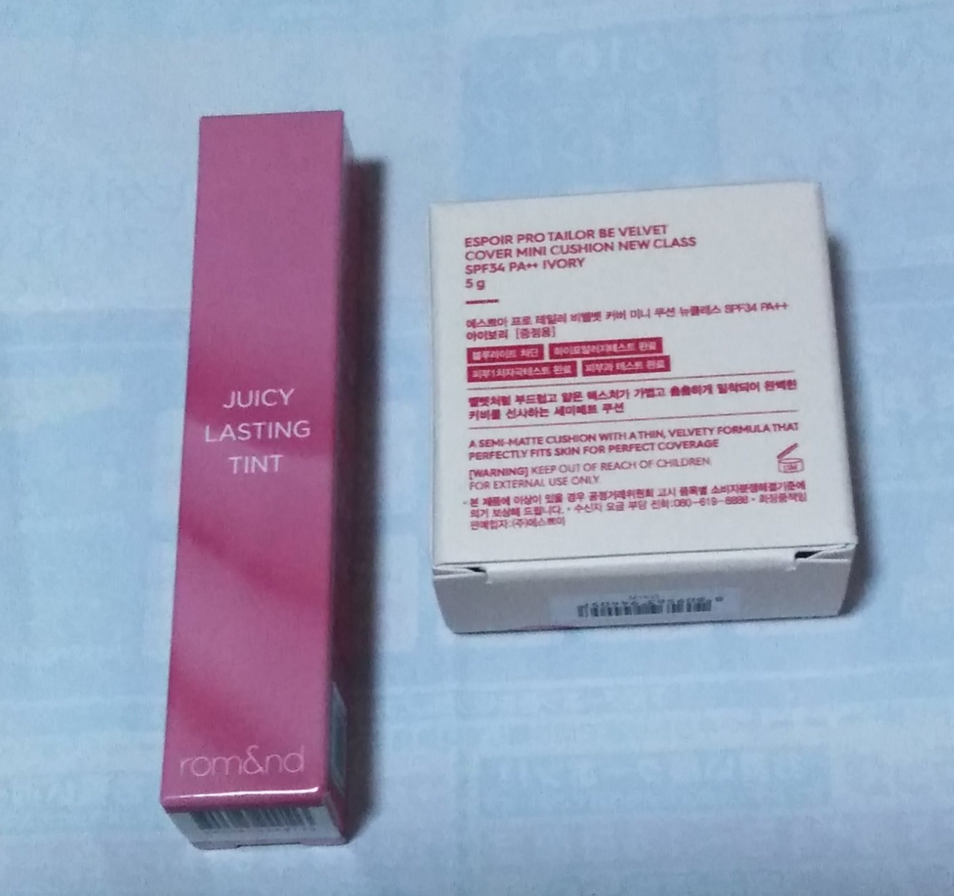 ジューシーラスティングティント/rom&nd/リップティントを使ったクチコミ（2枚目）