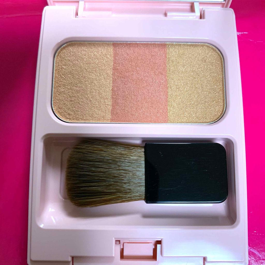 ブレンドチークカラー/WHOMEE/パウダーチークを使ったクチコミ（1枚目）