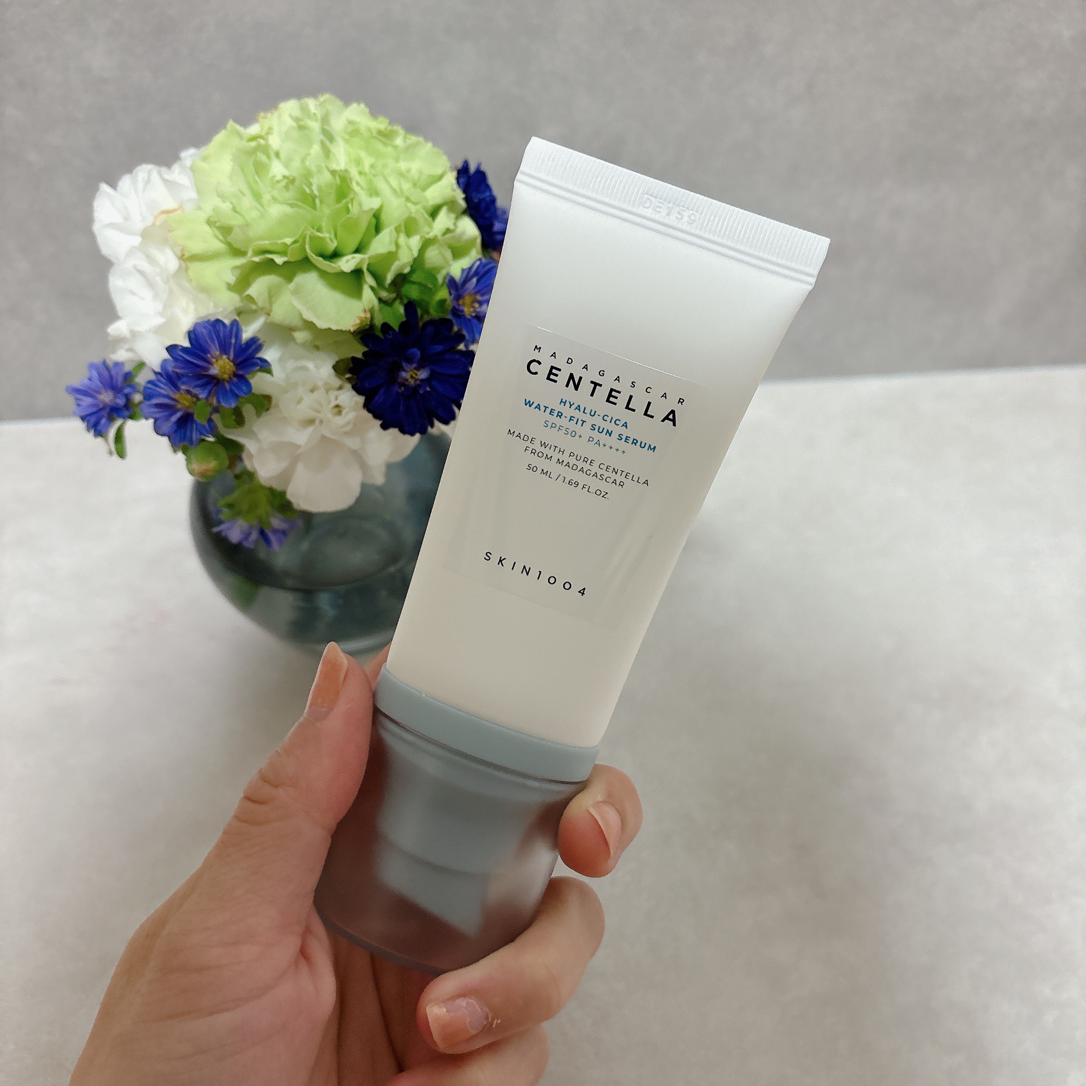 ヒアルーシカ ウォーターフィット サンセラム/SKIN1004/日焼け止めローションを使ったクチコミ（1枚目）