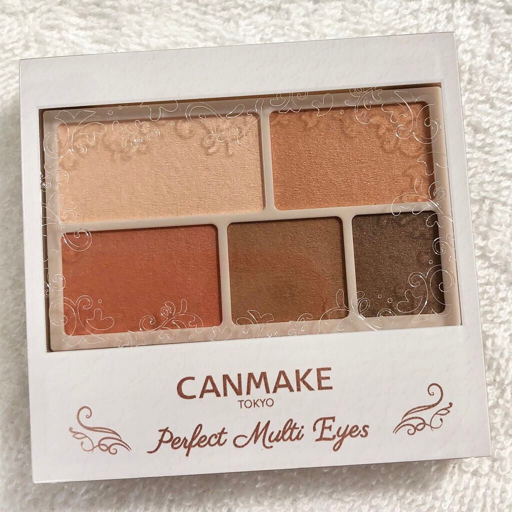 パーフェクトマルチアイズ/キャンメイク/アイシャドウパレットを使ったクチコミ(3枚目)