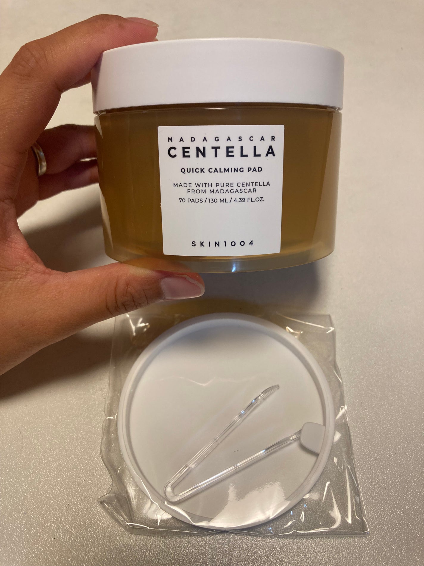 センテラ クイックカーミングパッド/SKIN1004/トナーパッドを使ったクチコミ(1枚目)