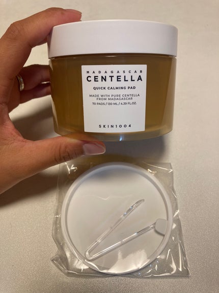 センテラ クイックカーミングパッド/SKIN1004/トナーパッドを使ったクチコミ(1枚目)