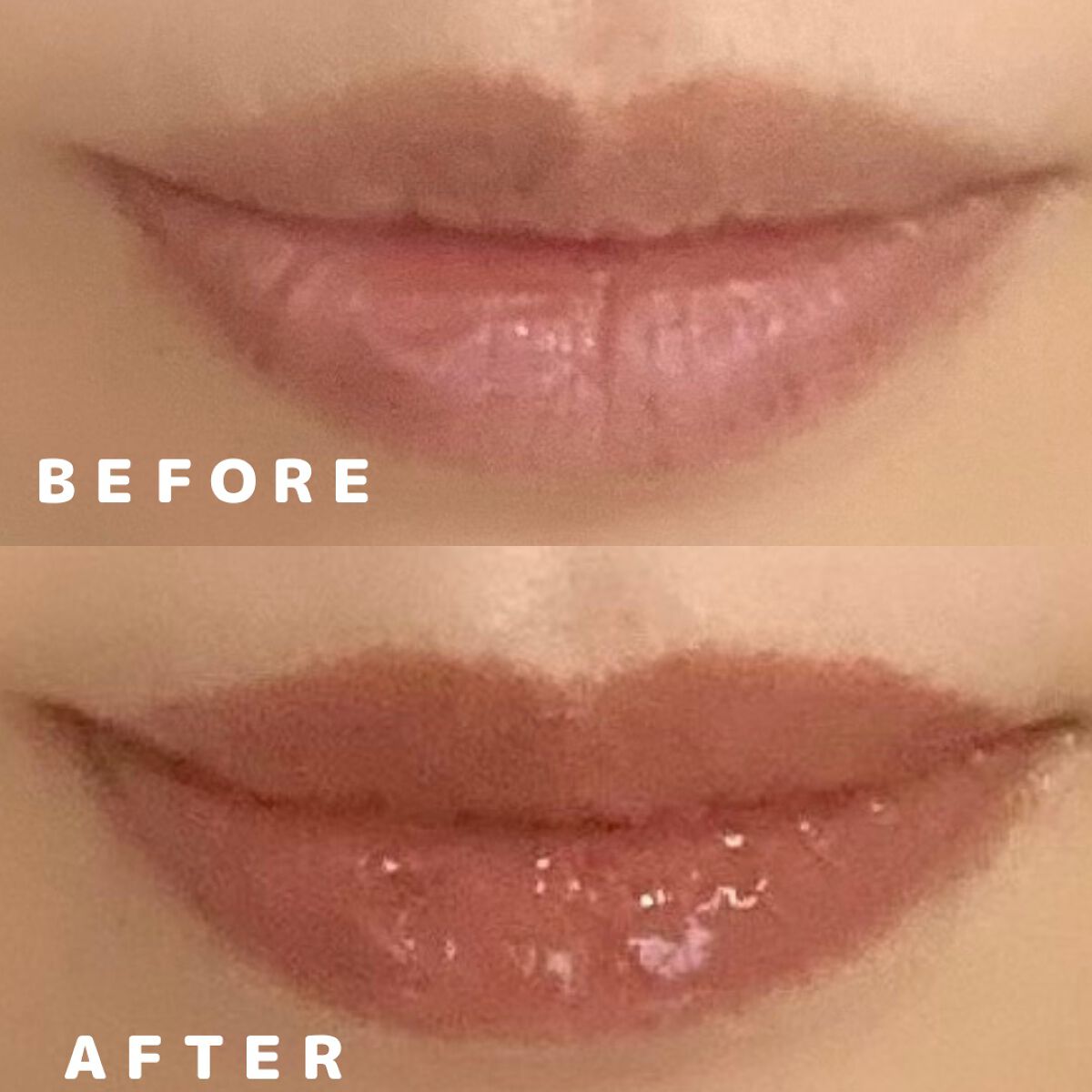 グラスティングメルティングバーム/rom&nd/リップバームを使ったクチコミ（3枚目）