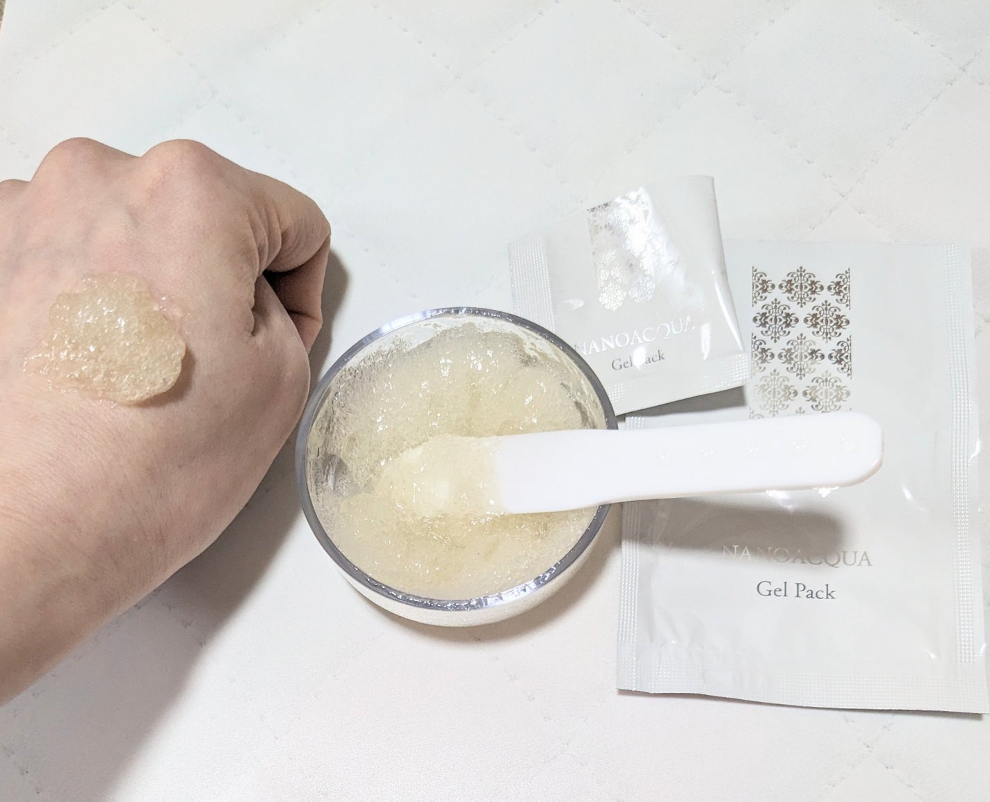 炭酸ジェルパック/NANO ACQUA/洗い流すパック・マスクを使ったクチコミ(5枚目)