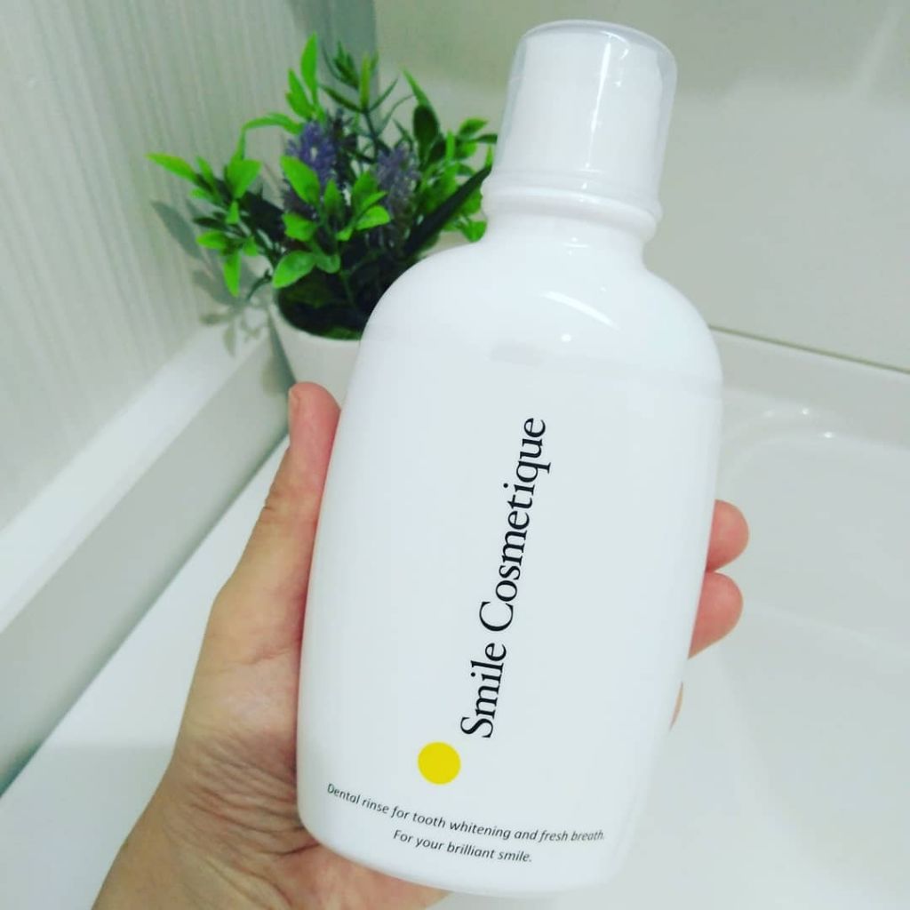 ホワイトニングデンタルリンス/Smile Cosmetique/歯磨き粉を使ったクチコミ(2枚目)