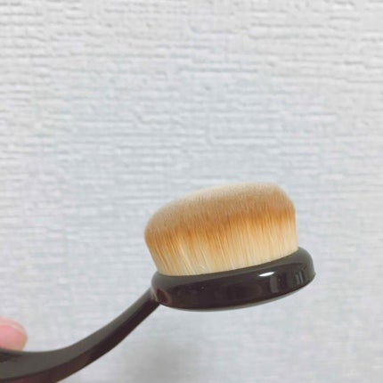 スーパーカバーファンデーションブラシ/メイクル/メイクブラシを使ったクチコミ(4枚目)