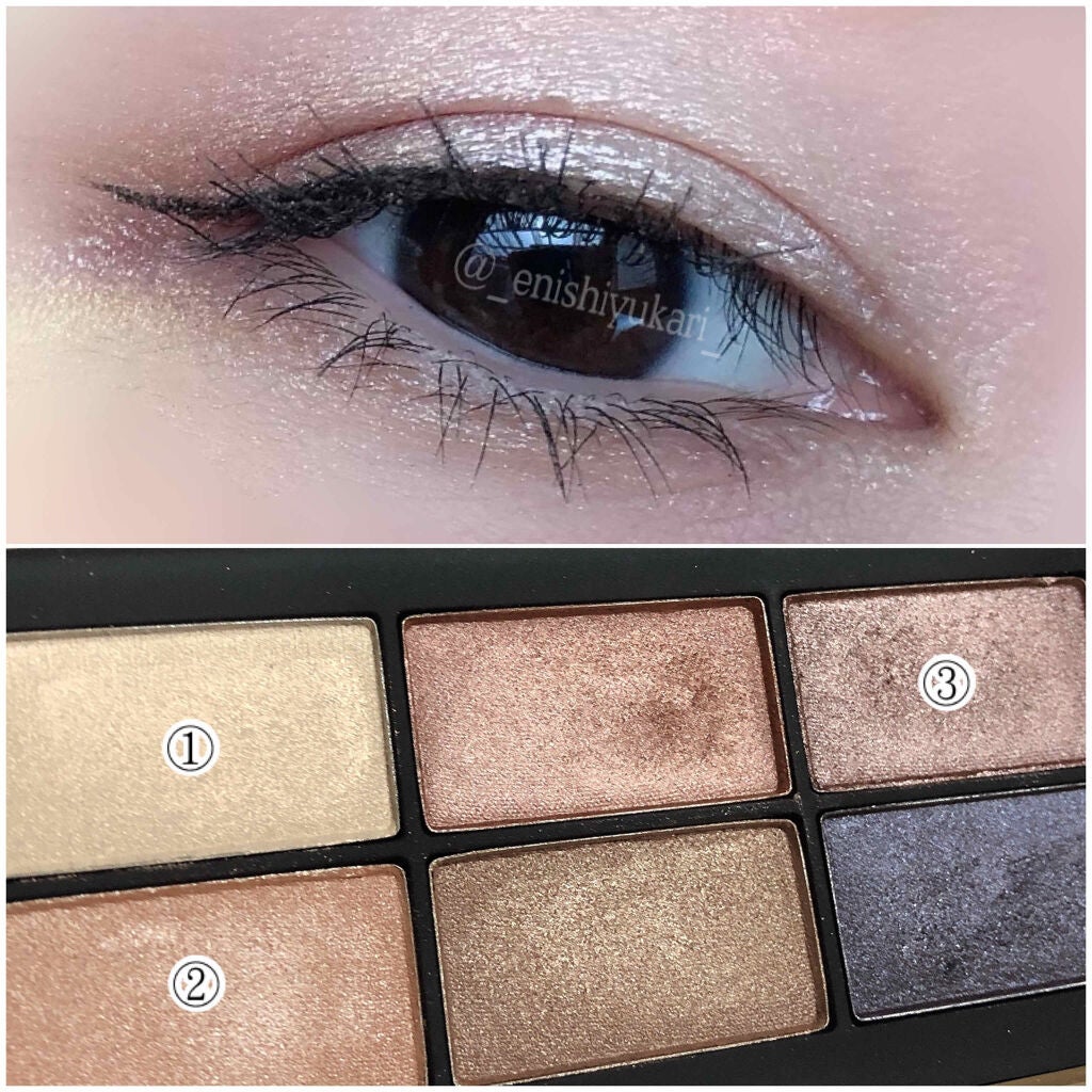 コナーティングリー アイシャドウパレット/NARS/アイシャドウパレットを使ったクチコミ(3枚目)