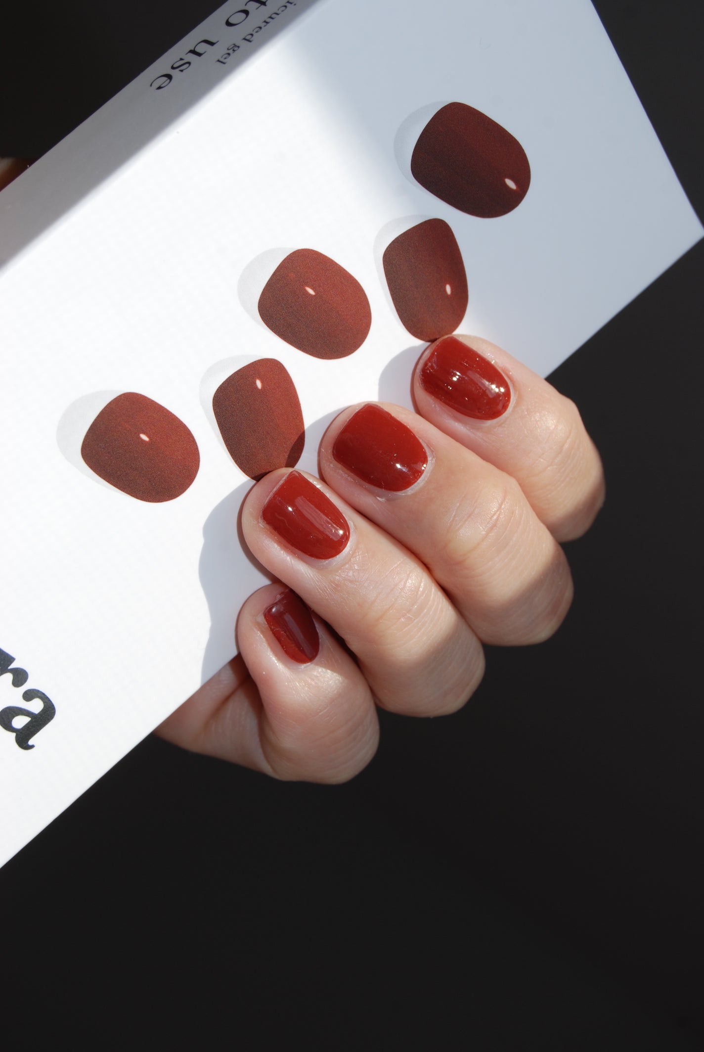 セミキュアジェルネイル(ハンド)/ohora/ネイルシールを使ったクチコミ(3枚目)