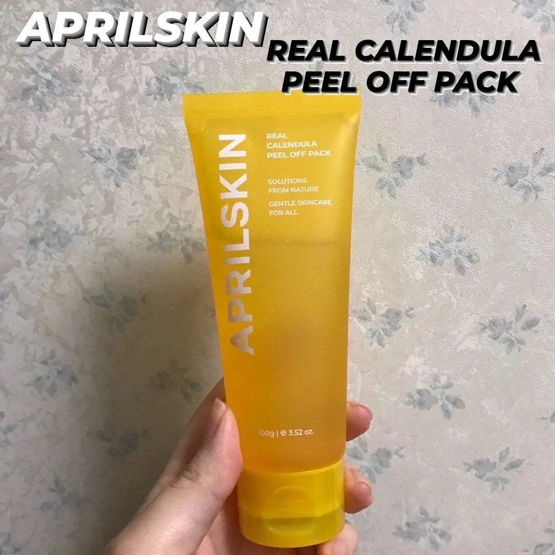 リアルカレンデュラピールオフパック/APRILSKIN/ピーリングを使ったクチコミ(1枚目)