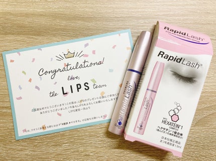 ラピッドラッシュ(R) 日本仕様正規品/ベリタス/まつげ美容液を使ったクチコミ(1枚目)