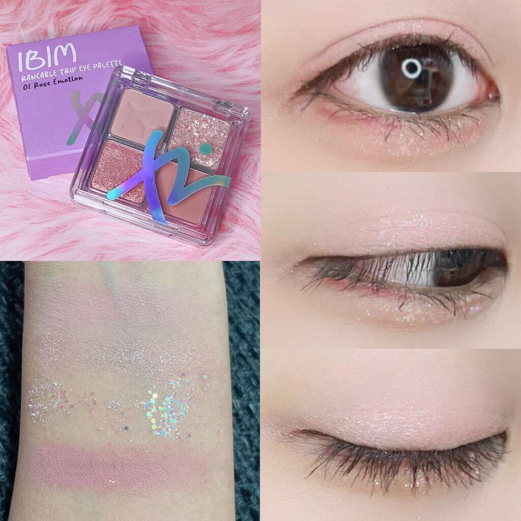 RANCABLE TRIP EYE PALETTE/IBIM/アイシャドウパレットを使ったクチコミ（2枚目）