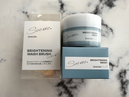 BRIGHTENING WASH/SHIKARI/その他洗顔料を使ったクチコミ(1枚目)