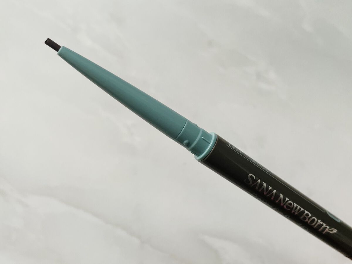  クリーミーアイペンシルEX 04アッシュグレー/サナ ニューボーン/ペンシルアイライナーを使ったクチコミ（2枚目）